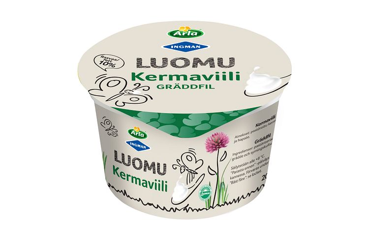 Arla Ingman Luomu kermaviili 200 g