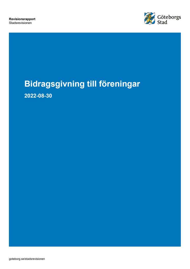 Rapport – Granskning av bidragsgivning till föreningar (2022-08-30).pdf