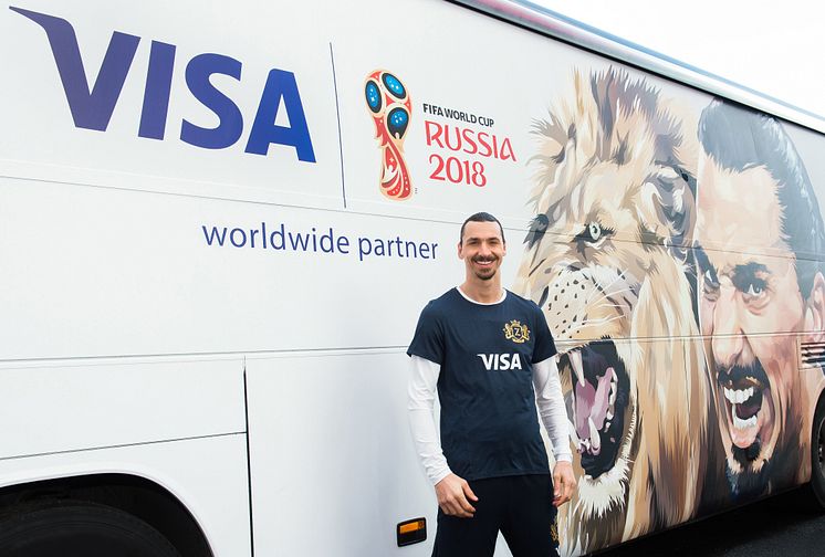 Visa tar Zlatan Ibrahimović till fotbolls-VM 