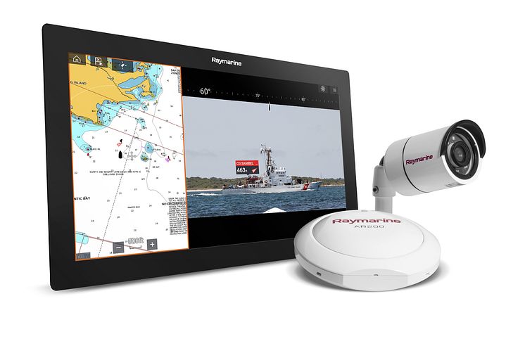 High res image - Raymarine - Axiom XL AR200 - CAM210