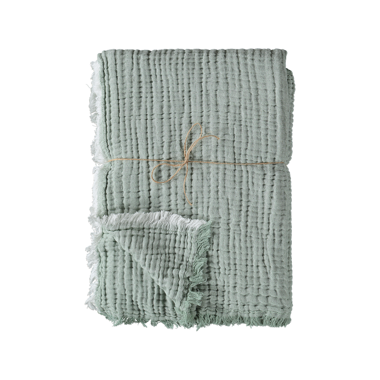 917737 Throw Muslin linen