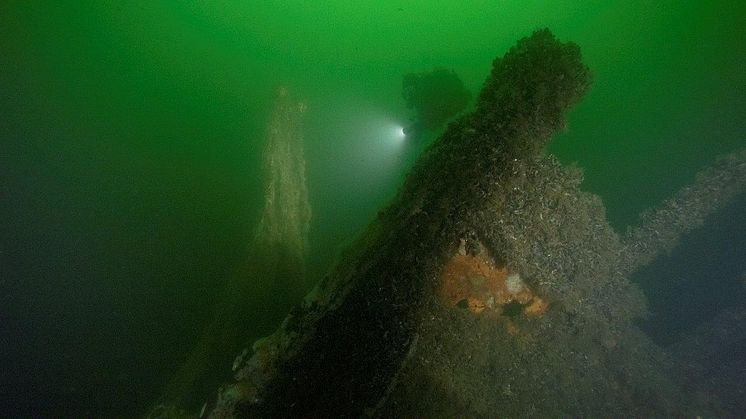 Webbverktyget GhostGuard visar spökgarn och vrak på samma karta