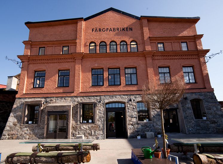 Färgfabrikens fasad 