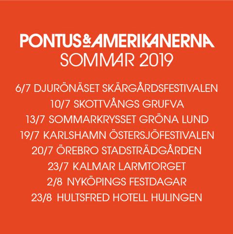 Pontus & Amerikanerna på turné