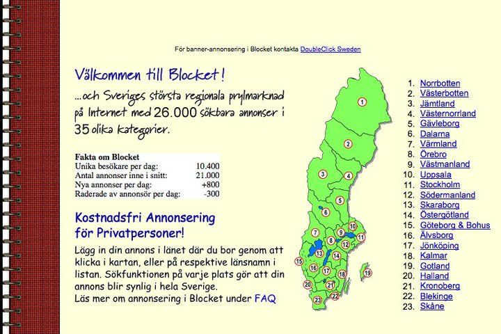 Blocketsajten 2000