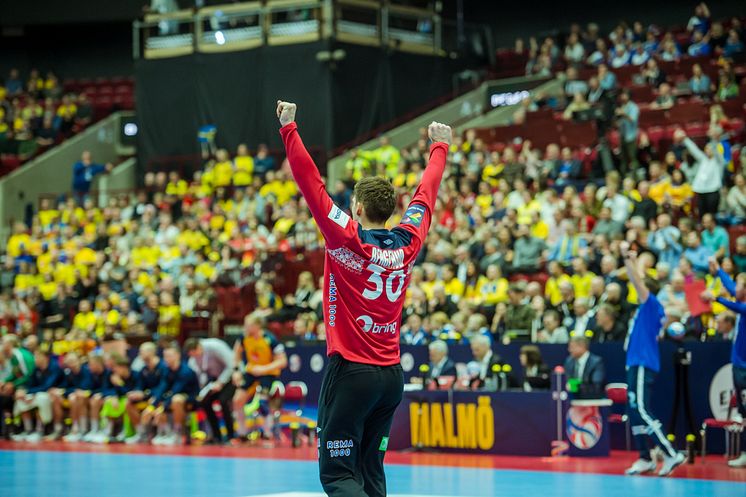 Handbolls-EM Malmö Arena Bobby Bannister Målvakt