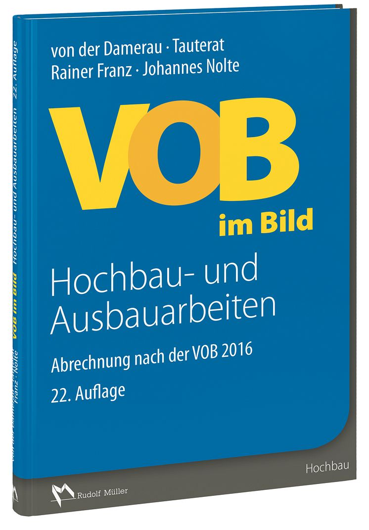 VOB im Bild – Hochbau- und Ausbauarbeiten 3D (tif)