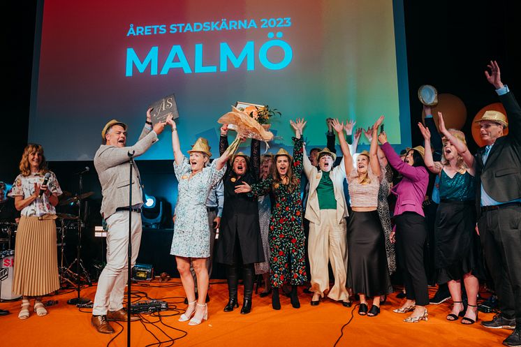 Malmö är Årets Stadskärna 2023