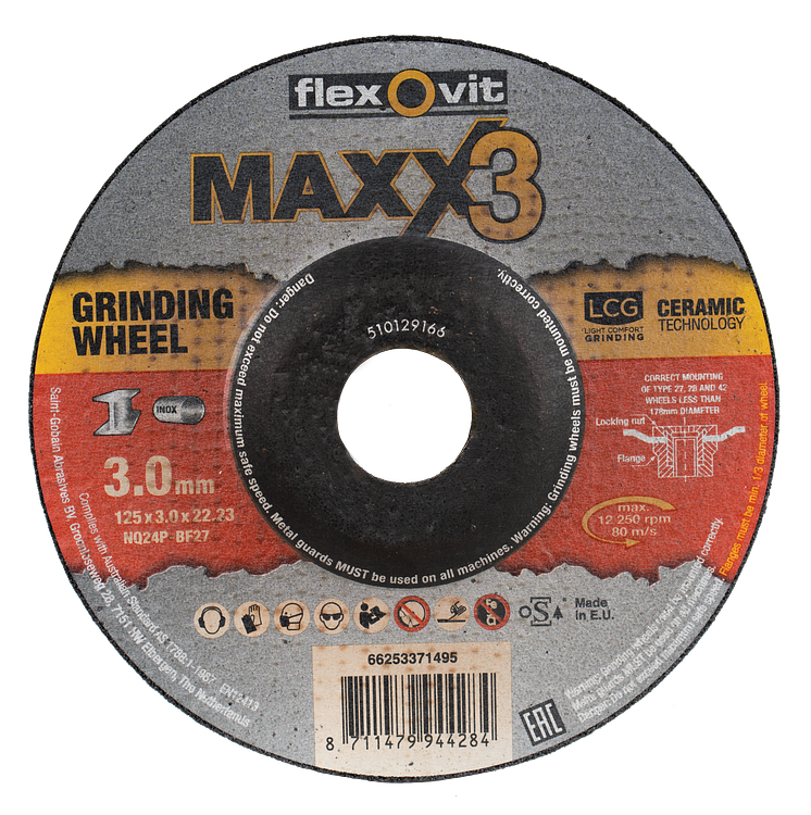 Flexovit Maxx3 LCG wheel image