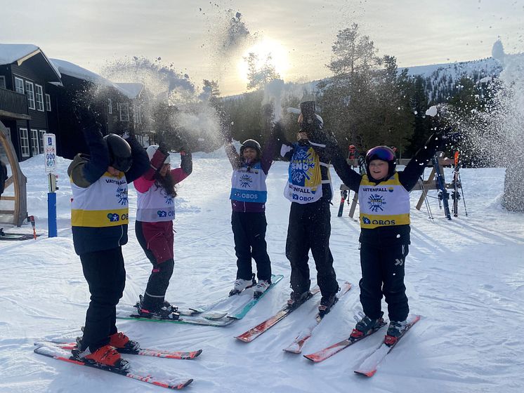 Alla på Snö tandådalen