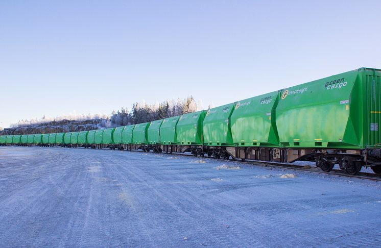 Green Cargo maximizes volume capacity for Söderenergi with new XXXL containers