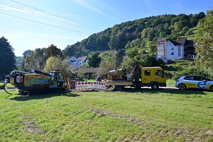 Spülbohrung bei Heimbuchenthal