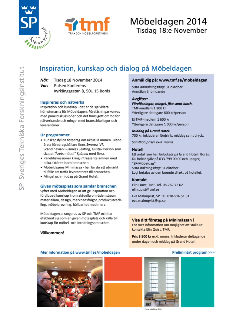 Möbeldagen 2014 program