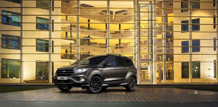 A Ford az új, sportos Kuga ST-Line modellel gazdagítja SUV-kínálatát; ezzel tovább bővül az ST-Line modellcsalád