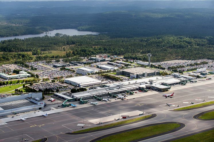 Översiktsbild Göteborg Landvetter Airport