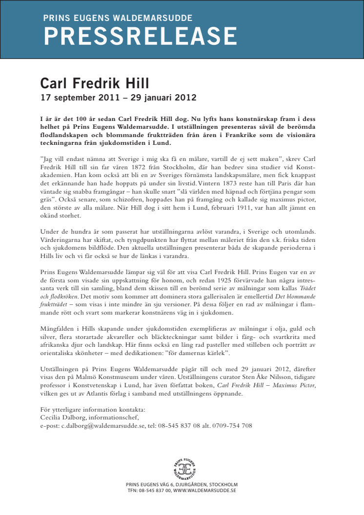 Carl Fredrik Hill 