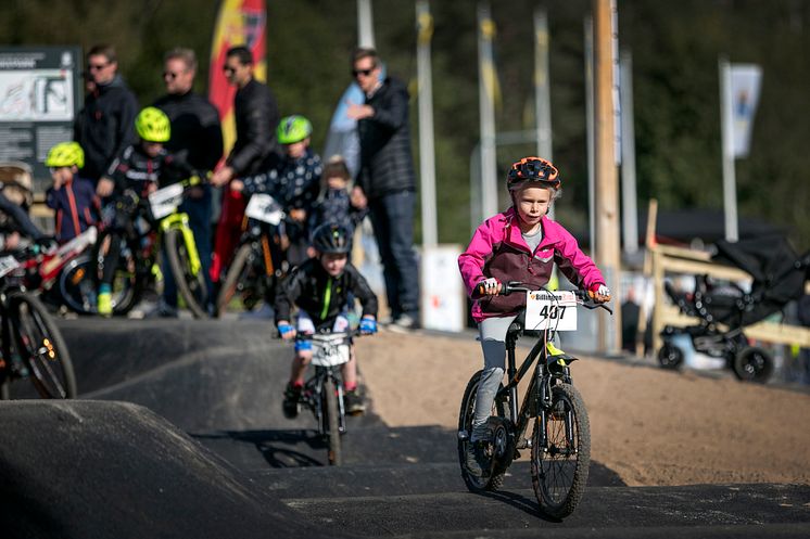 Pumptrackbana på Billingen Skövde