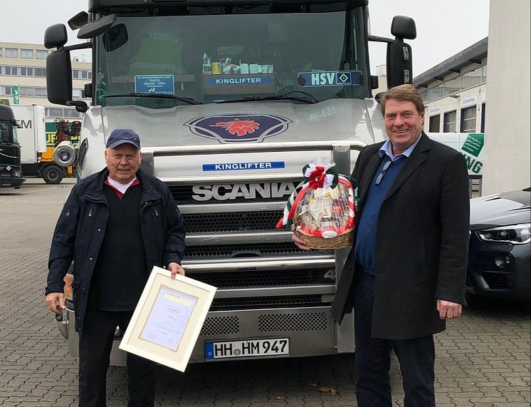 Scania T 420 mit 2 Millionen Kilometern