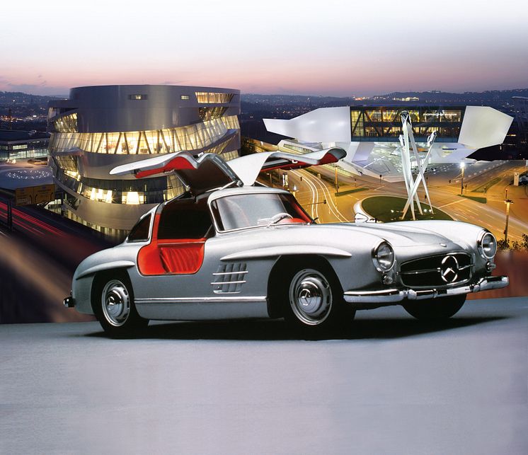 Mercedes Benz musset og oldtimer i Tyskland