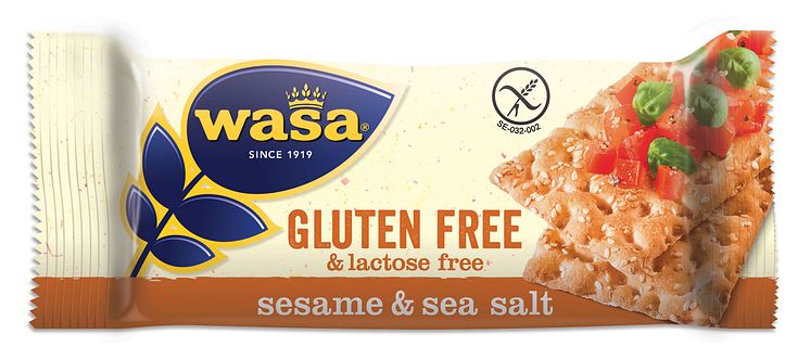 Wasa Gluten- och laktosfri Sesam & Havssalt
