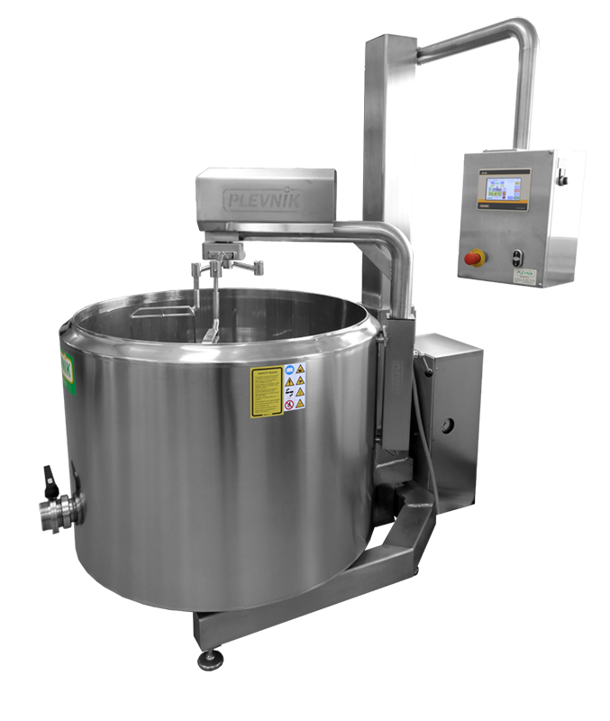 Plevnik cheese kettle SKH 500-650_Elevator