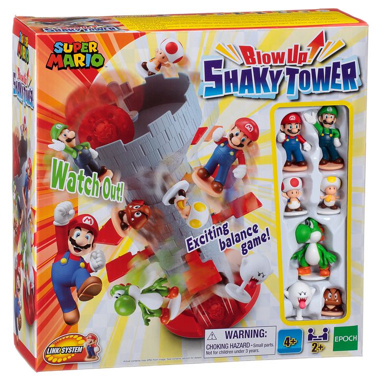 Shaky tower mario