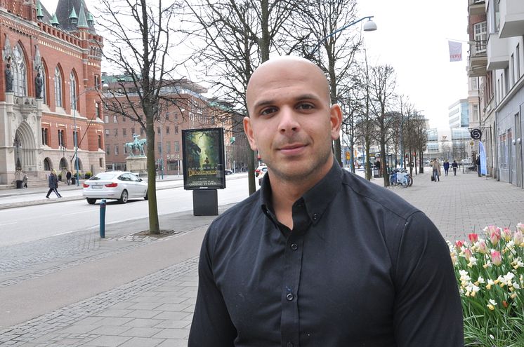 Josef Kiswani, verksamhetsansvarig för Uppsök Helsingborg