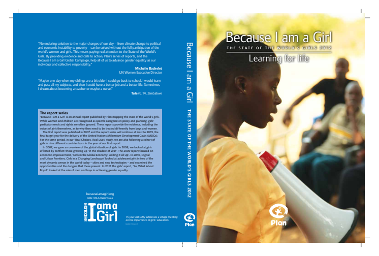 Plans internasjonale jenterapport 2012: Learning for Life