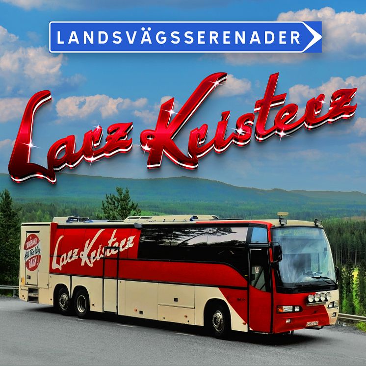 Omslag - Larz-Kristerz "Landsvägsserenader"