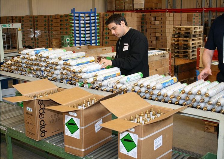 SodaStream öppnar gaspåfyllningsanläggning i Löddeköpinge