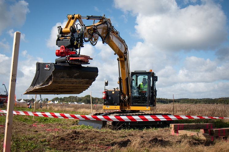 Caterpillar Operator Challenge, deltävling 3 i Knutstorp