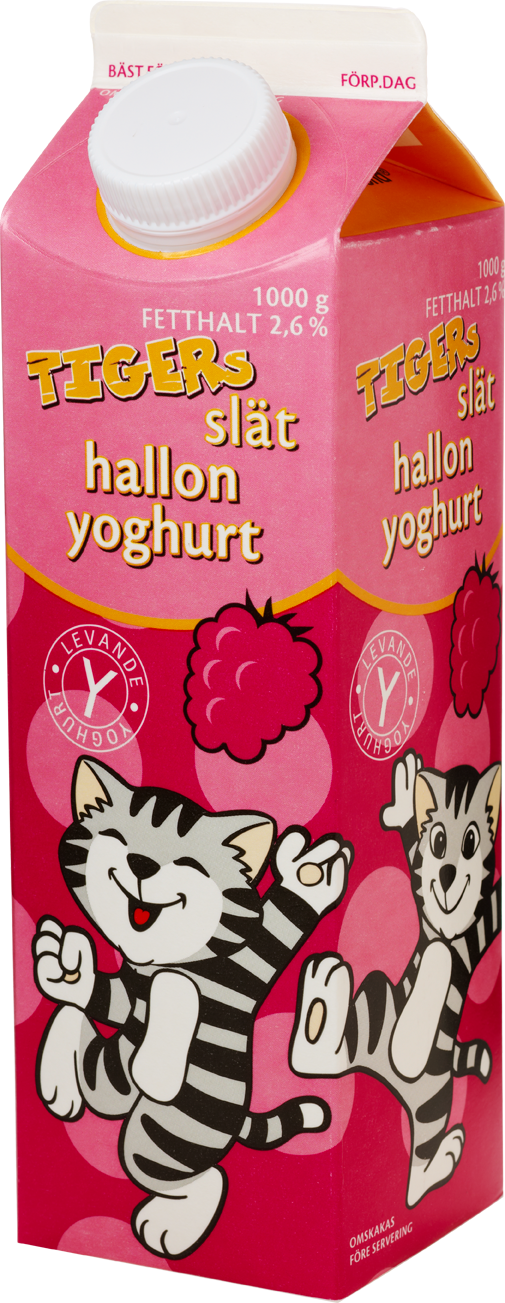 Tiger hallon yoghurt