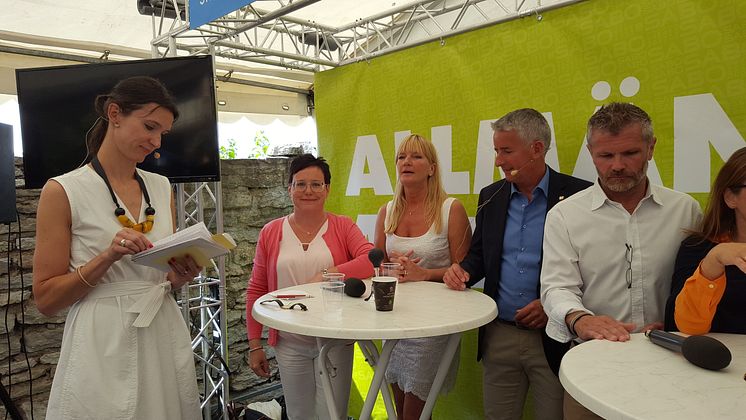 SKB Eva Nordström vd, Almedalen