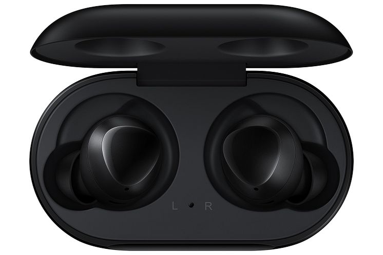 Galaxy Buds_Case_Top_Combination_Black