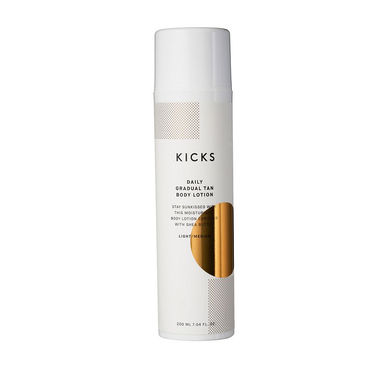 KICKS Gradual Tan Body Lotion LightMedium