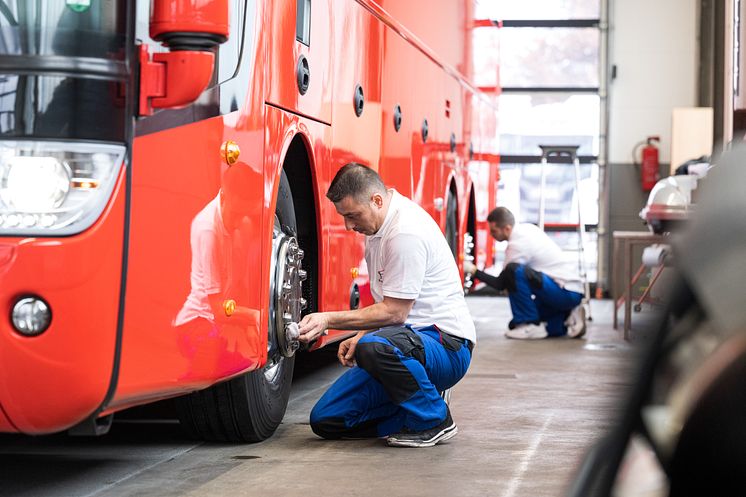 Scania Used Bus Center Bremen