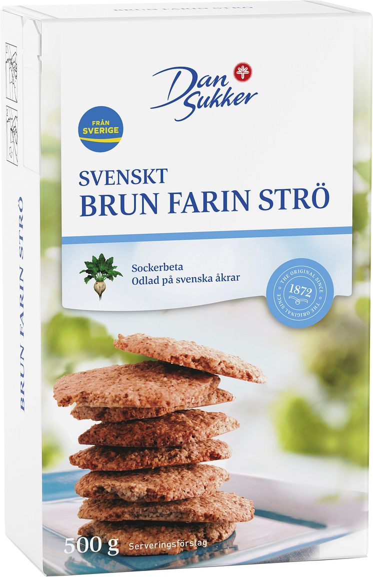 Pressbild_Svenskt Brun Farin Strö_500g_3d