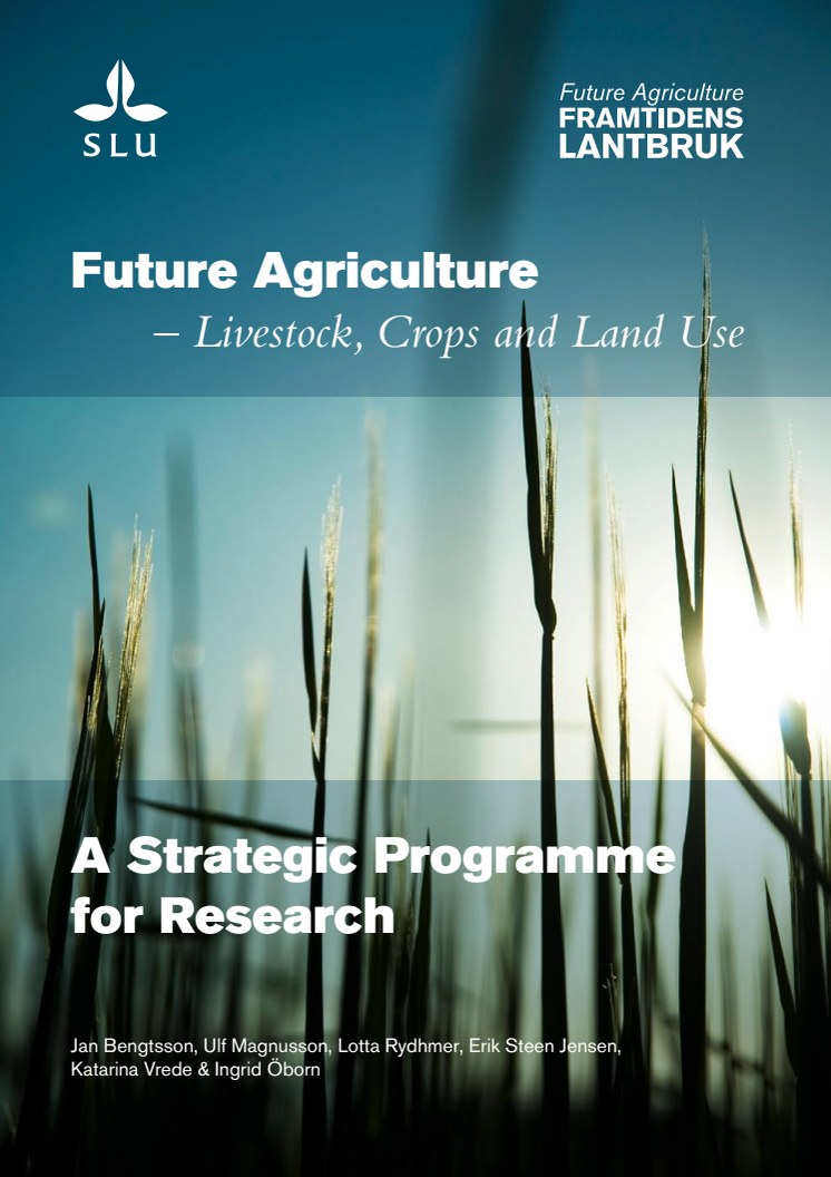 Forskningsprogram för framtidens lantbruk