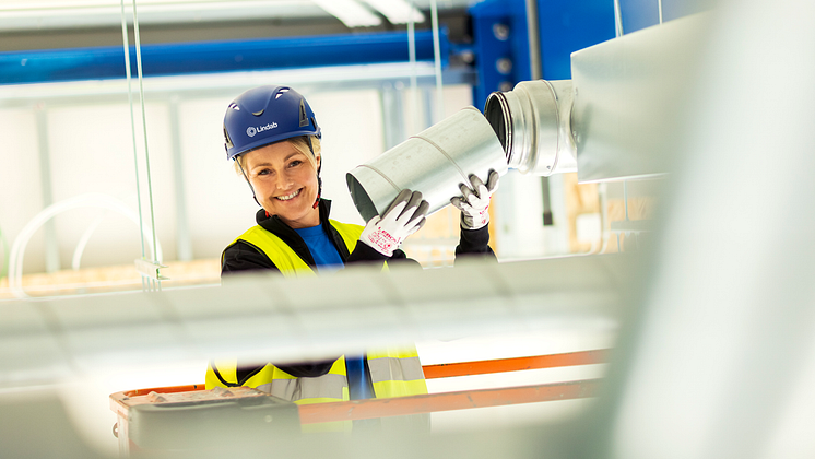 Lindab, en ledande leverantör av ventilations- och plåtslagerilösningar ansluter sig till LFM30.