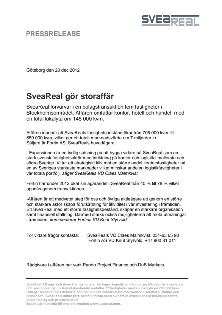 SveaReal gör storaffär