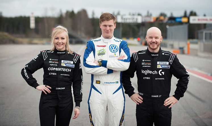 PWR Racing Team mönstrar tre förare i årets STCC
