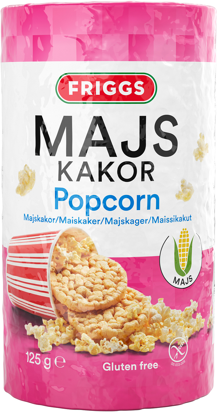 Friggs majskiks popcorn