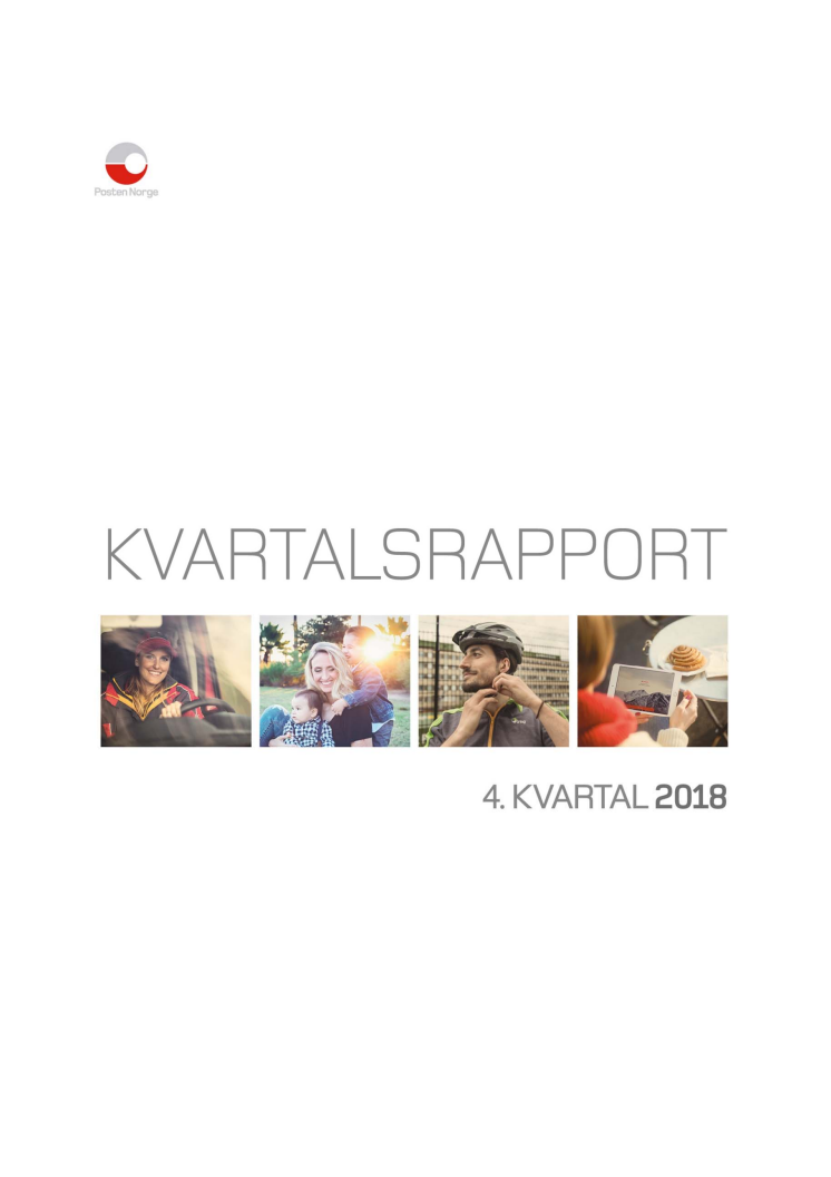 Kvartalsrapport 4. kvartal 2018