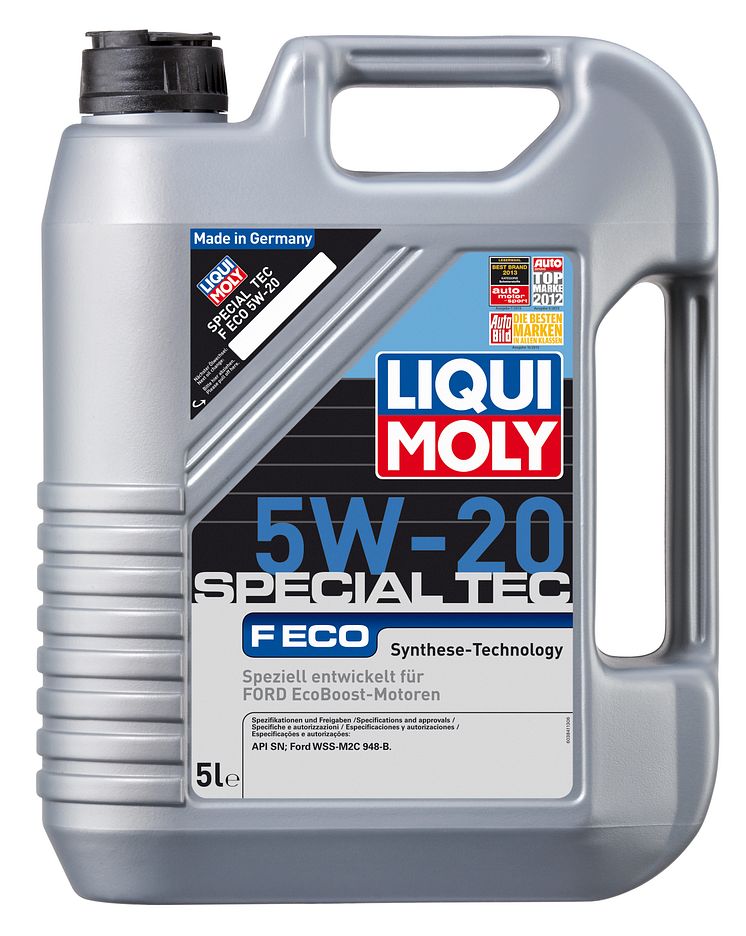 Ny Liqui Moly-olja för EcoBoost-motorer - Special Tec 5W-20 F Eco 