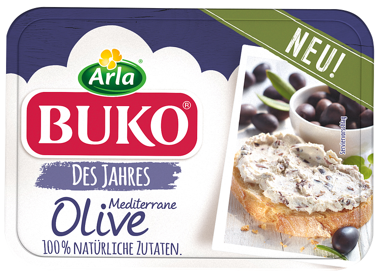 Arla Buko des Jahres Mediterrane Olive