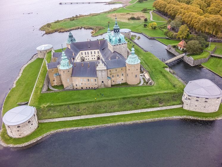Kalmar Slott flygfoto