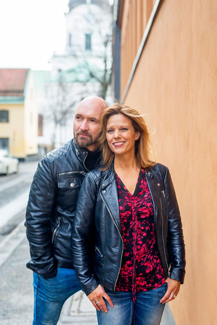 Anna Bromee och Stefan Clarin