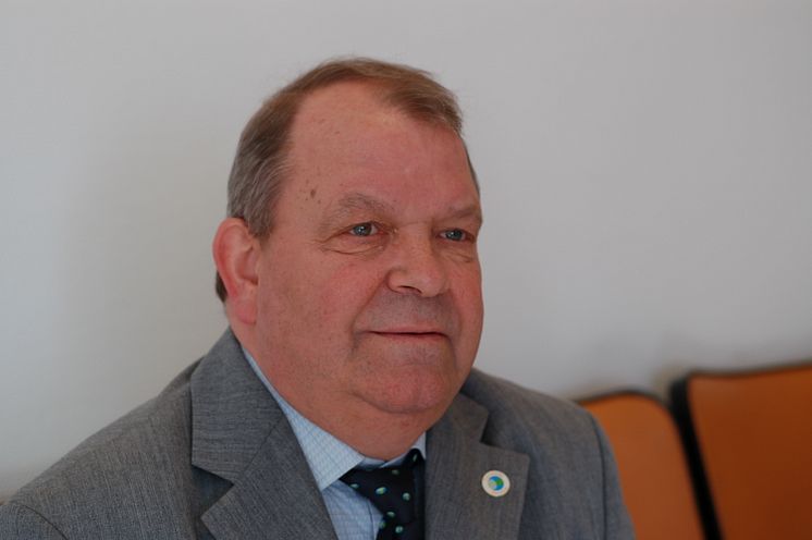 Regionsdirektør i Forenede Service Poul Erik Krogh sov ind i den forgangne weekend