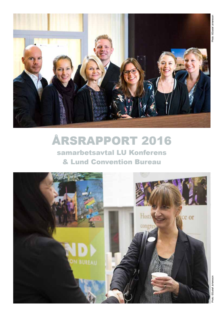 Årsrapport LU Konferens och Lund convention Bureau 2016