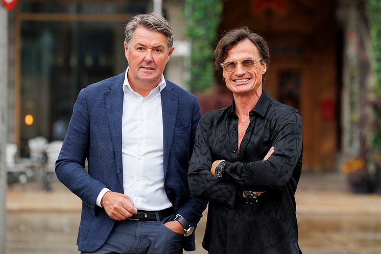 Geir Karlsen och Petter Stordalen